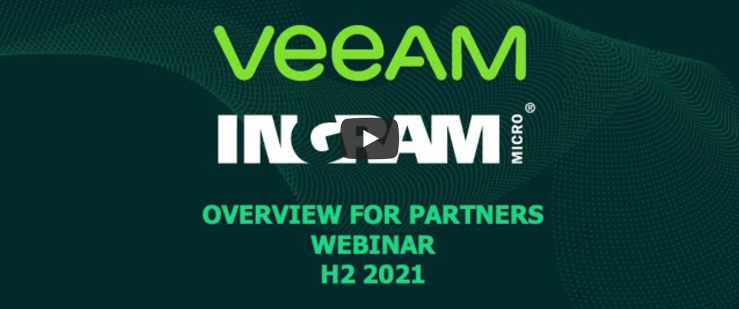 Veeam Overview for Partners Webinar